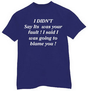 I Didn�t Say - Slogan Printed T - shirt for Men