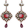 Elegant Pair of Kundan Earrings