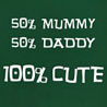 100% Cute - Funny Slogan T-Shirt for Kids