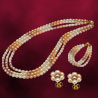 Jagdamba 3 Line Oval Combination Set