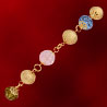 Multicolour balls bracelet