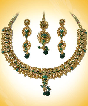 One Gram Gold Jewellery Sets & Bangles | Indusladies